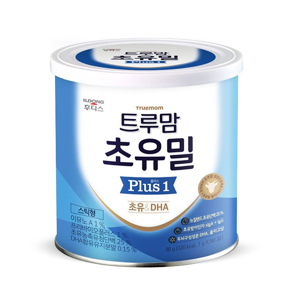 후디스 후디스 초유밀 플러스 90g 1캔1단계/2단계 3505272
