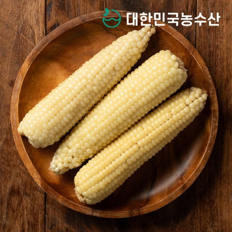 [LMS]쪄서가는 괴산대학 찰옥수수 12개입 (3개x4팩)16~20cm이상 특품 외
