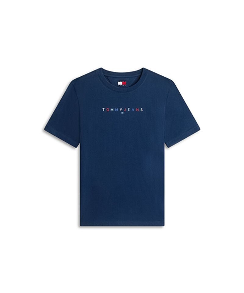 타미진스 TOMMY JEANS 컬러 리니어 로고 티셔츠 (T32G1TTO54TWT1C1G) T32G1TTO54TWT1C1G 188847