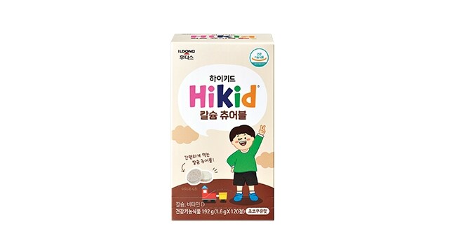 [1+1] 하이키드 칼슘 츄어블(1.6g*120정) 1박스