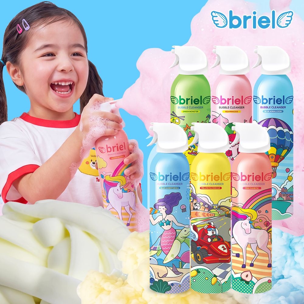 [브리엘]유아 버블클렌저 200ml/300ml/거품목욕/입욕제/로션/샴푸/썬크림