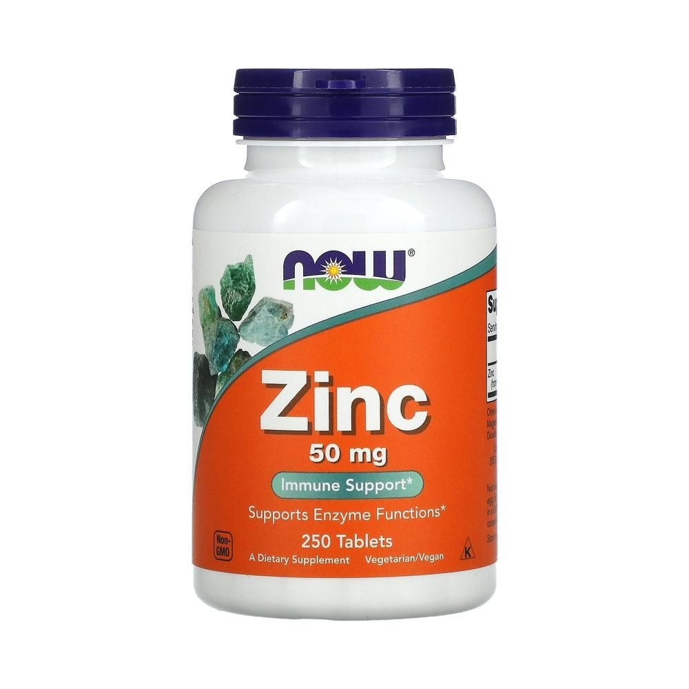 [해외] 나우푸드 아연 zinc 이뮨 서포트 50mg 250정 글루콘산아연 징크 글루코네이트