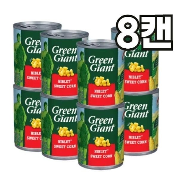 그린자이언트 니블렛 스위트콘 195g X 8캔 옥수수 스위트콘/J