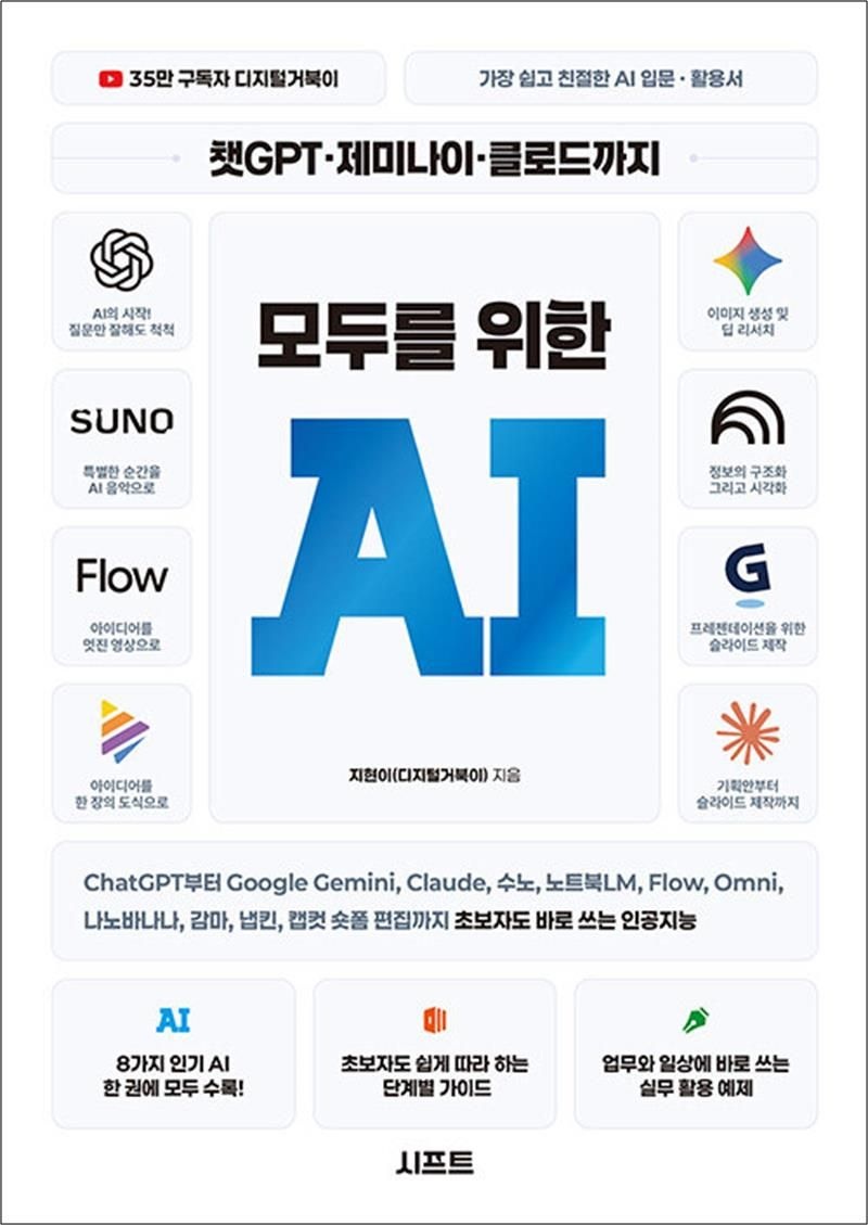 시프트 챗GPT 제미나이 클로드까지 모두를 위한 AI (122789)