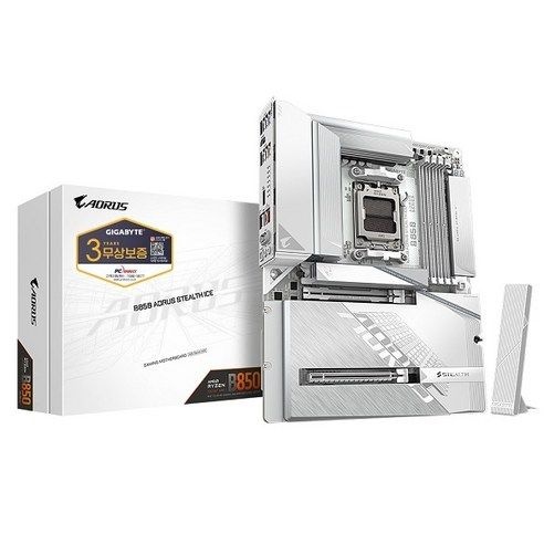 GIGABYTE B850 AORUS STEALTH ICE 제이씨현