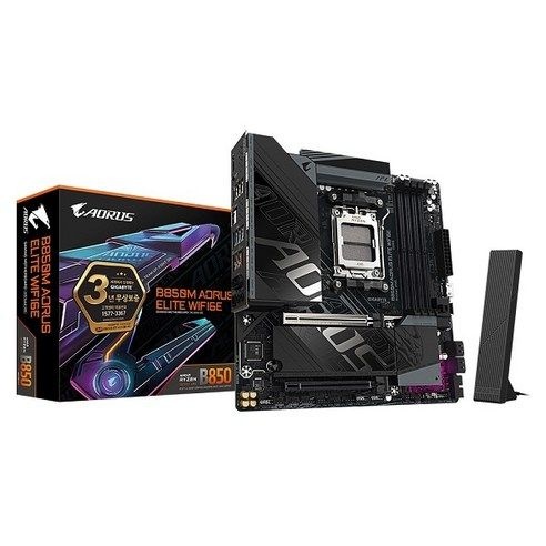 기가바이트 GIGABYTE B850M AORUS ELITE WIFI6E 피씨디렉트 MOTHERBOARD 메인보드