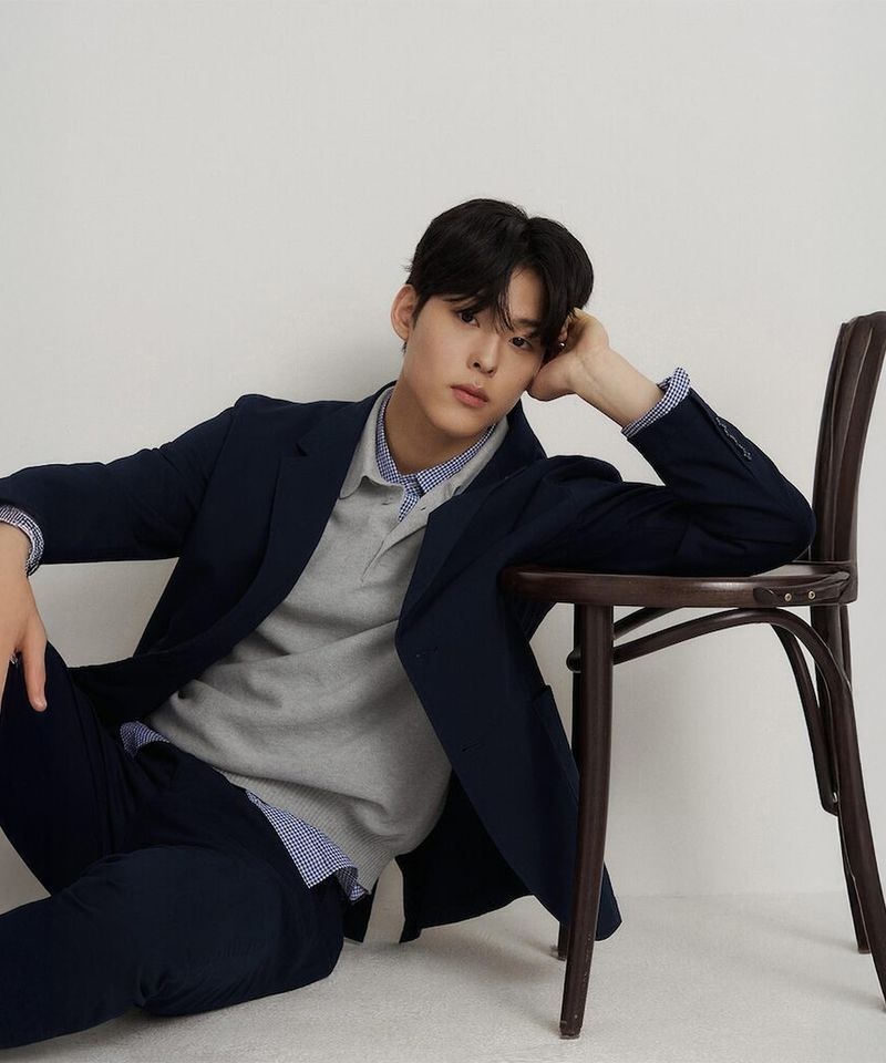 BEANPOLE MEN <매장정품> 빈폴 BEANPOLE MEN 텍스처 셋업 자켓 재킷 네이비 BC6211C52R 265868