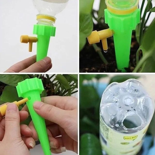10p 화분자동급수기 물조절 식물 화분 자동물주기