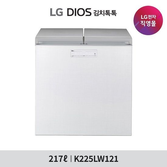 [스타리온(주)][1등급] LG 디오스 김치톡톡 217L K225LW121