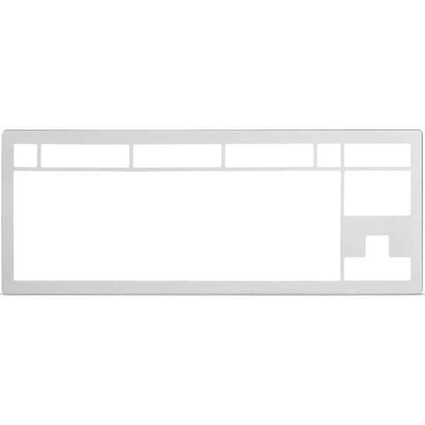 [해외] DROP 드롭 CSTM80 알루미늄 장식 탑 케이스 단조 자석 부착 고급 샌드블라스팅 마감 기계식 키보드 호환 실버 296302