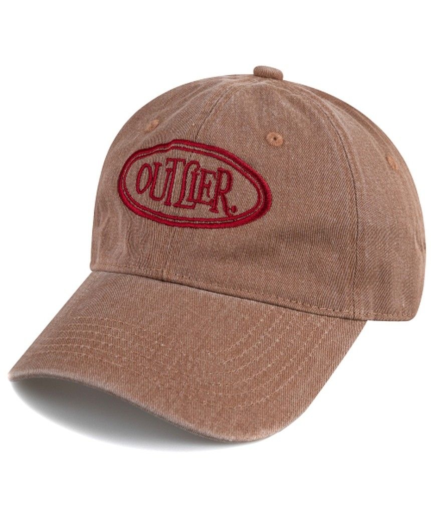 윅 OUTLIER 피그먼트 볼캡-레드브라운 5009577801