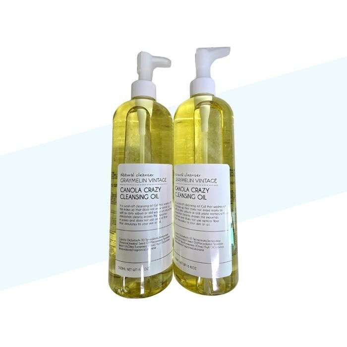 [그레이멜린] 그레이멜린 카놀라 크레이지 클렌징오일 500ml 2개