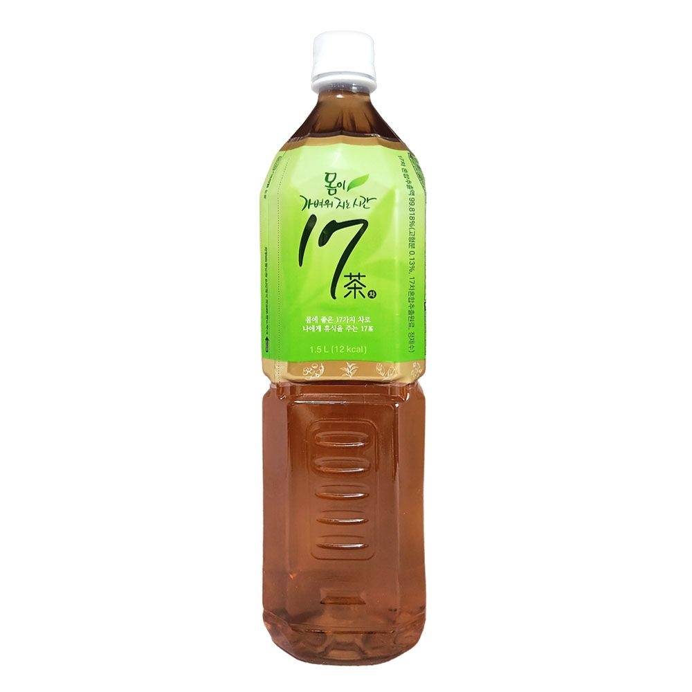 남양 몸이가벼워지는 17차 1.5L x 12펫 / 차음료