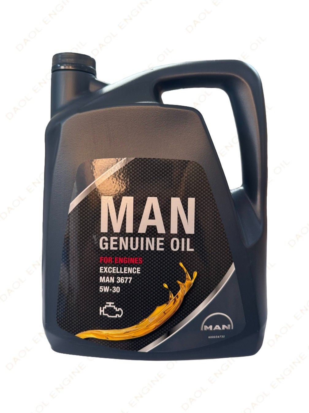 만 순정엔진오일 3677 5W30 5L 유로6 DPF 대형트럭 상용차 100%합성유