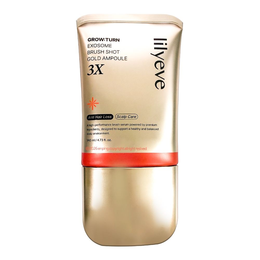 릴리이브 엑소좀 골드 두피앰플 그로우턴 브러쉬 샷 3X 140ml