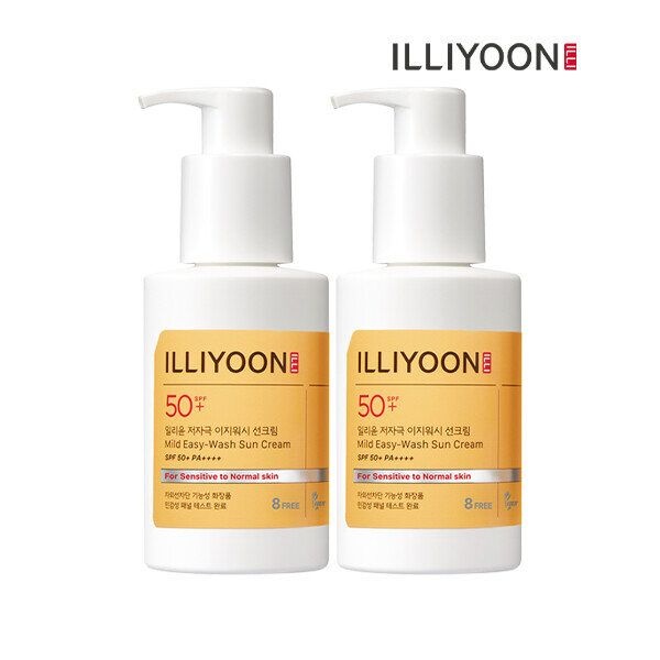 일리윤 [패션플러스][일리윤]저자극 이지워시 선크림 150ML 2입
