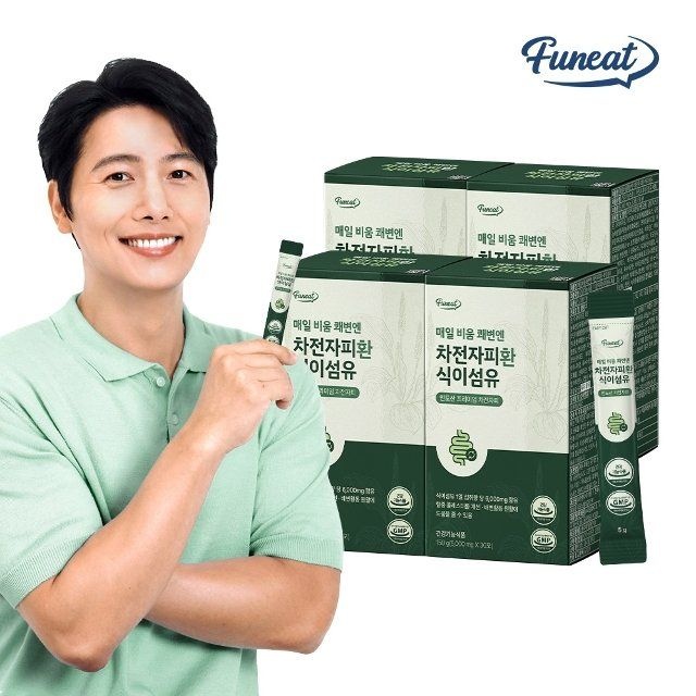 퍼니트 매일 비움 쾌변엔 차전자피환 식이섬유 4박스 (60일분)