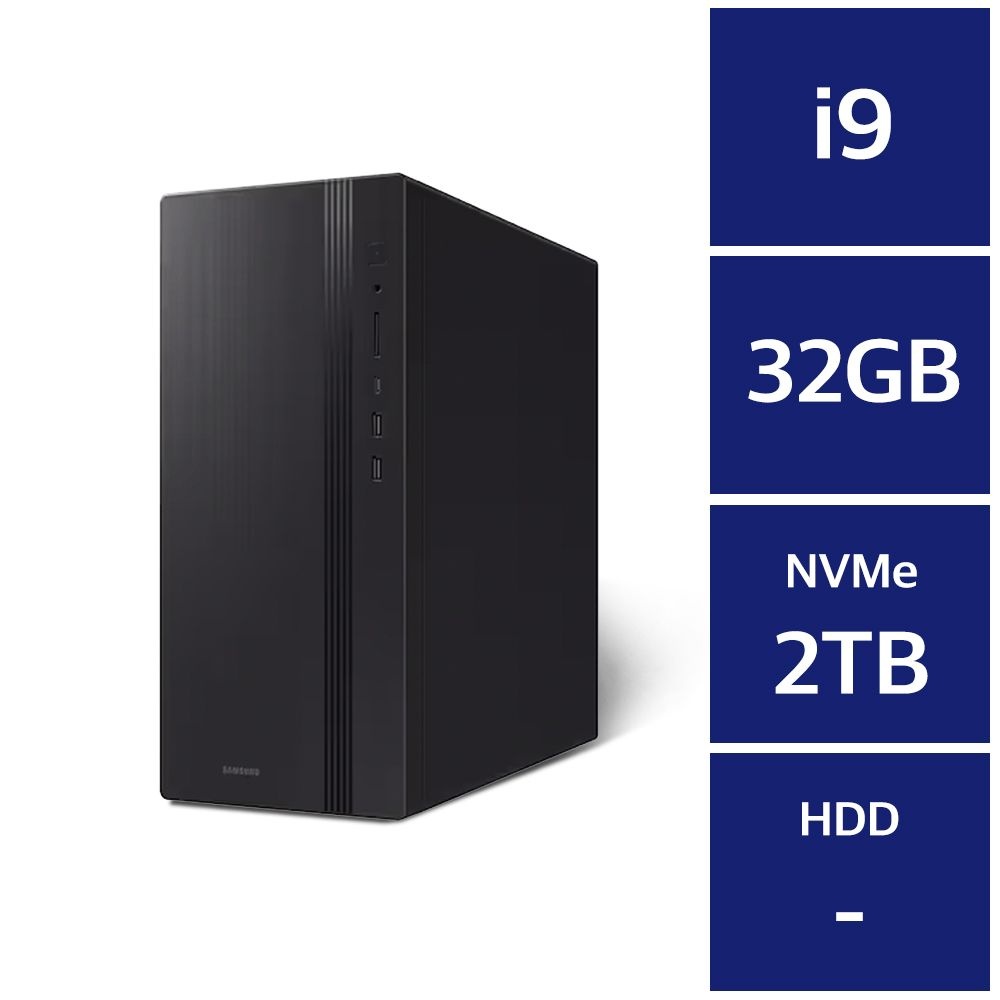 삼성 데스크탑5 DM500TGZ-AD9A Win11 / 32GB 램 / NVMe SSD 2TB / 윈도우11Pro//