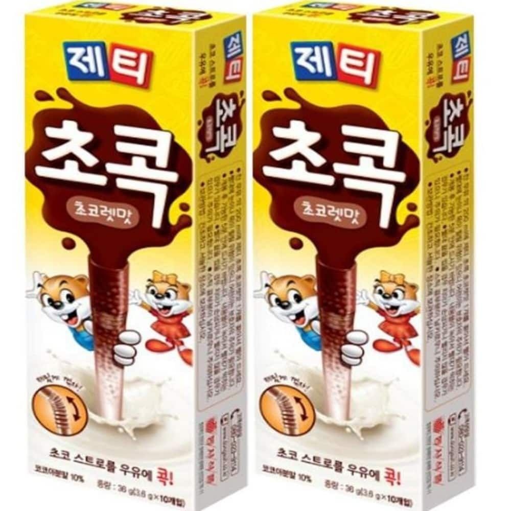 서규몬 제티 초콕 초코렛맛 20T  초콜릿맛 우유간식 초코스트로우