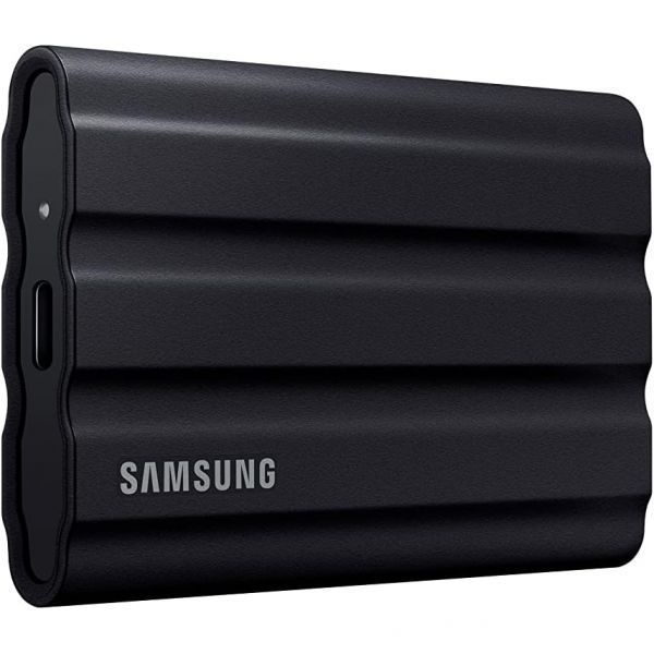 [해외] 삼성 T7 쉴드 4TB 휴대용 SSD, 최대 1050MB/s, USB 3.2 Gen2, 견고한 디자인, IP65 방수/방진, 사진작가, 콘텐츠 제작자 및 게
