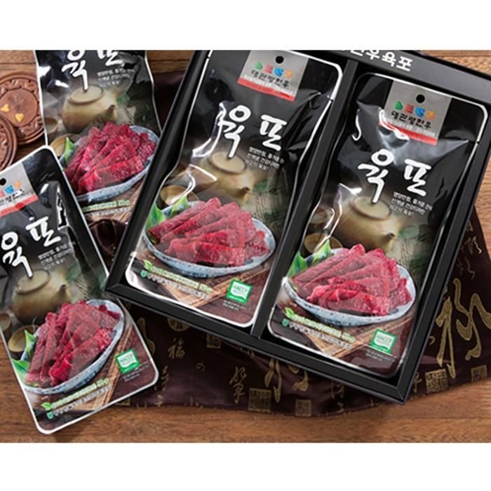 한우 대관령한우 육포세트 2호(40g x 8ea) 선물세트