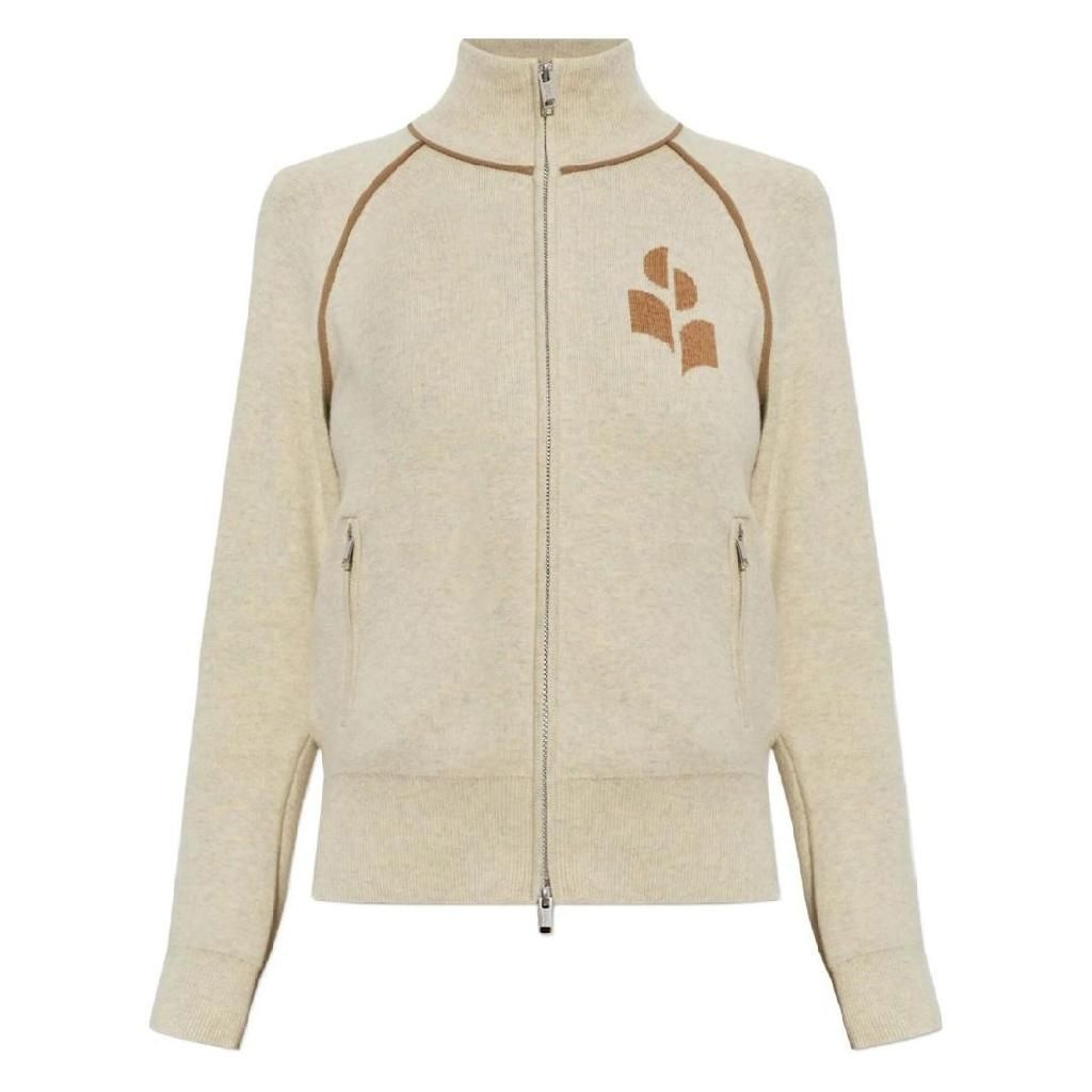 [해외] 이자벨마랑 에뚜왈 CA0166FAD1L11E LYCM LIGHT GREYCAMEL CARDIGAN LANYA