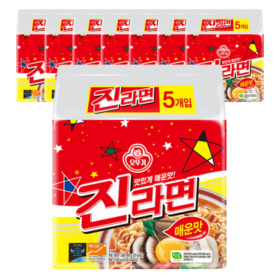 [오뚜기] 진라면 봉지면 매운맛 40입