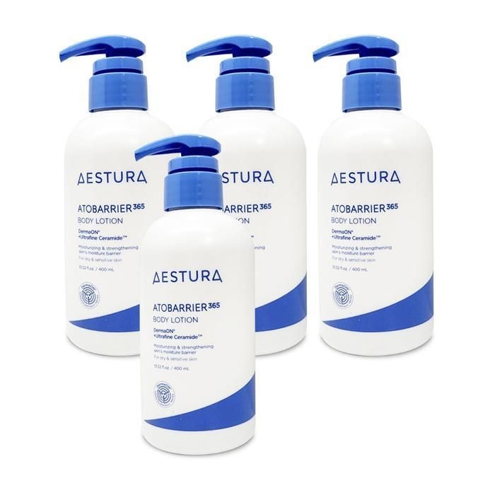 에스트라 아토베리어365 바디로션 400ml 고보습 4개 Ss