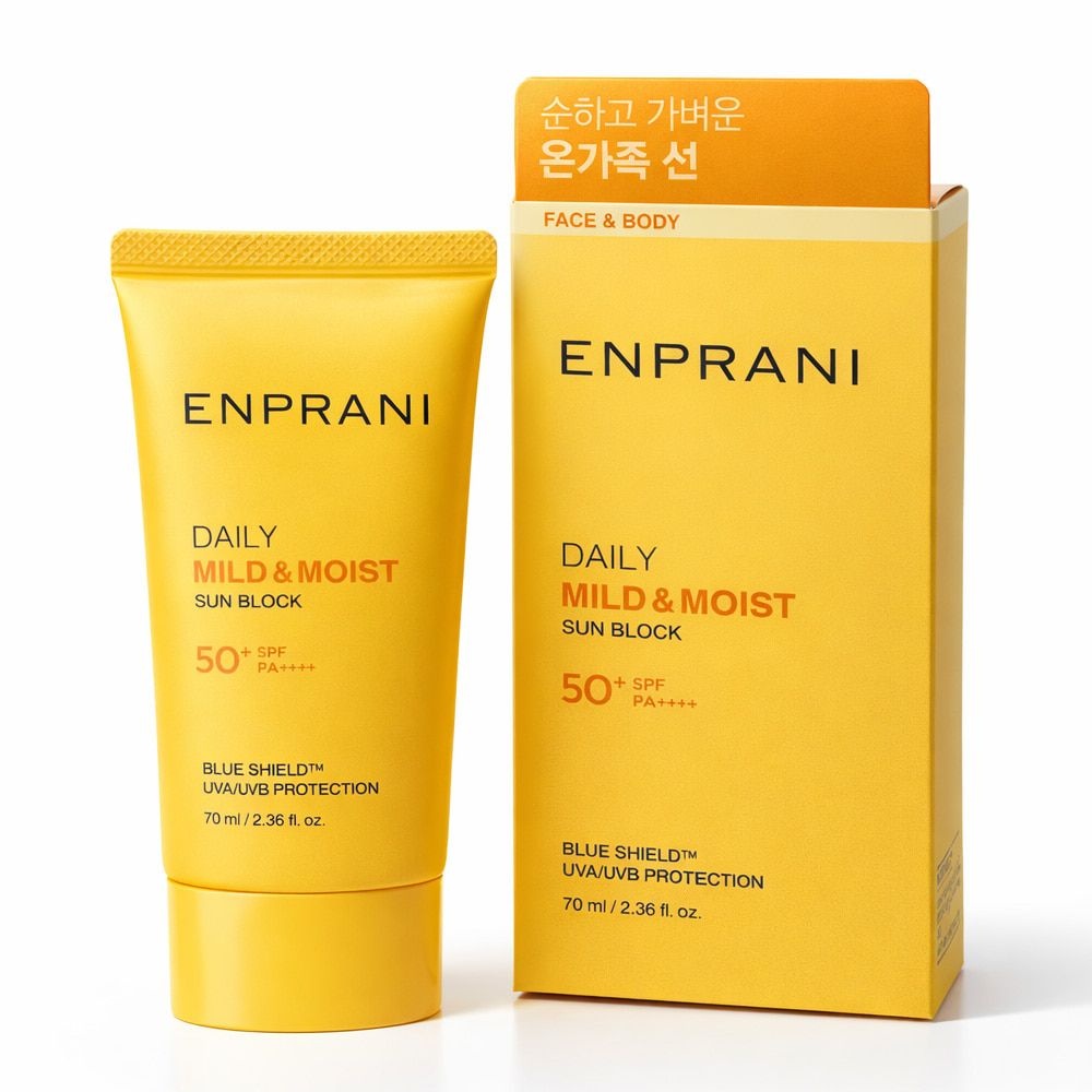 엔프라니 데일리 선블록 70ml SPF50+ PA+++/자외선 바디겸용