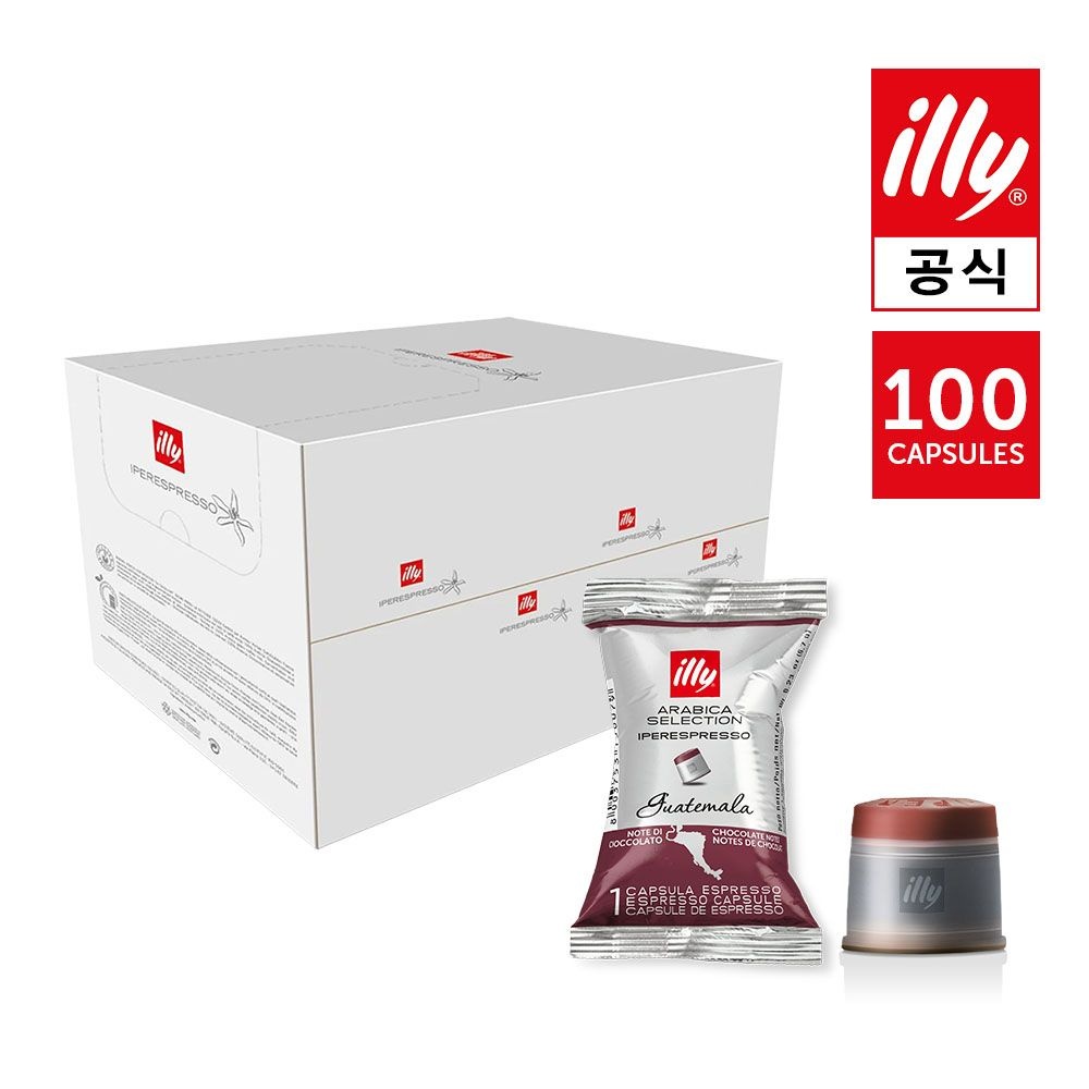 [일리] 싱글 플로우팩 [과테말라] 100개입 일리캡슐커피 외 11종