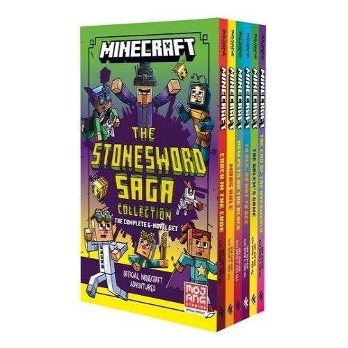 Mojang AB Minecraft: Stonesword Saga Complete Collection 페이퍼백 6종 박스 세트 Mojang AB (734797)