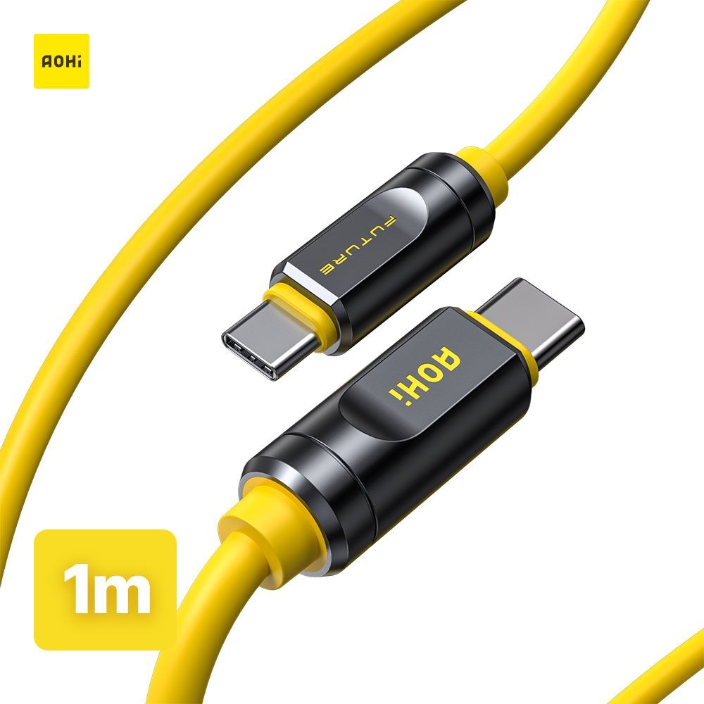 AOHi USB4 2.0 썬더볼트5 240W PD 3.1 Type C to C 케이블 1m [L017] (c)