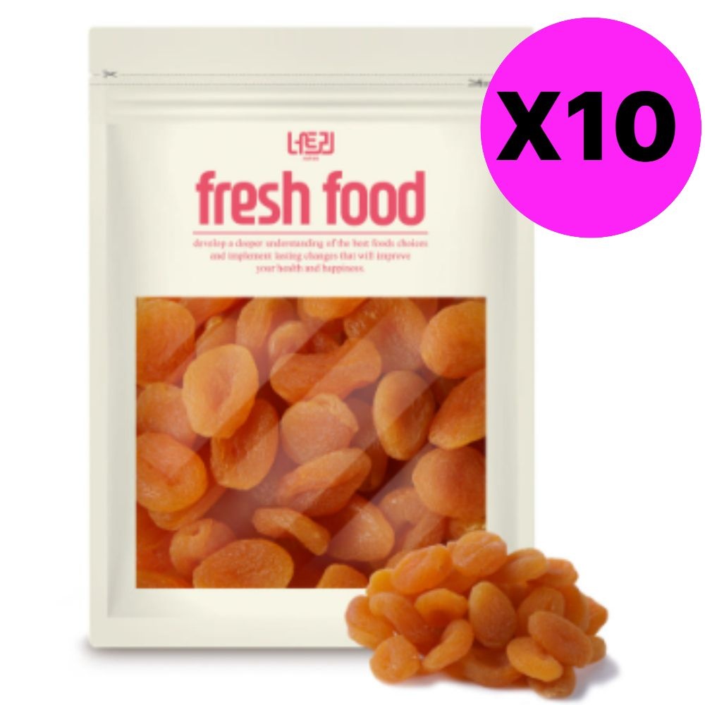 너트리 건살구 건과류 건과 말린살구 대용량 1kg X 10