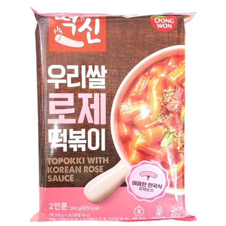떡볶이의신우리쌀로제떡볶이360g/동원-5개