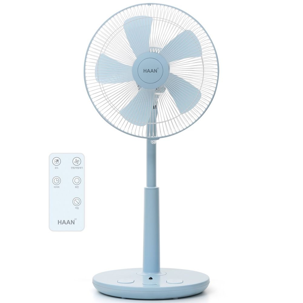 한경희생활과학 한경희생활과학 한경희 초미세풍 발터치 리모컨 선풍기 HAAN-HDC230 스카이블루