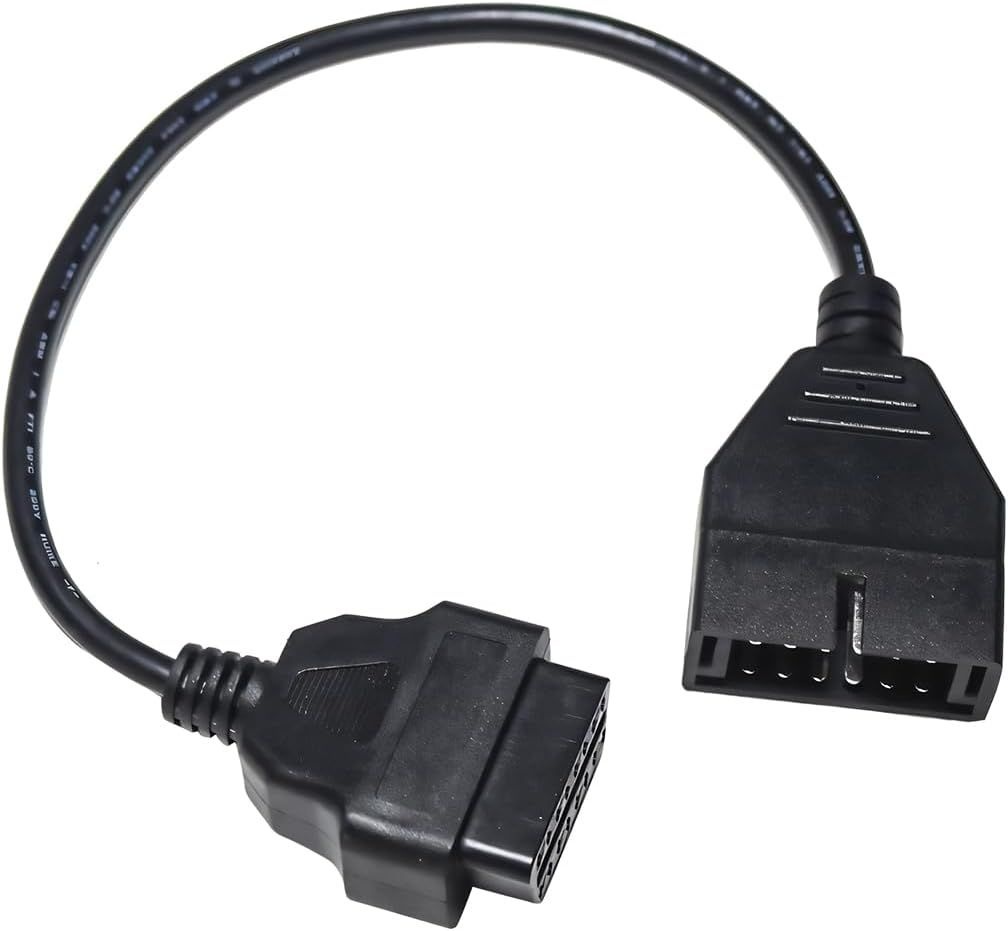 ZIMISI OBD1 스캐너, OBD1에서 OBD2 어댑터, 자동차 코드 리더, 12핀에서 16핀 소켓 스캐너 케이블 커넥터, 대부분의