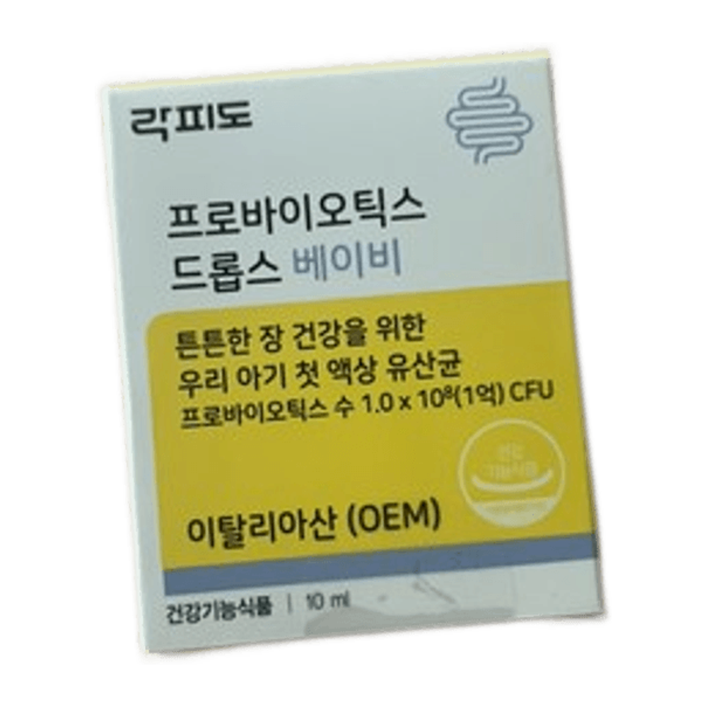 락피도 프로바이오틱스 드롭스 베이비 10ml 1개
