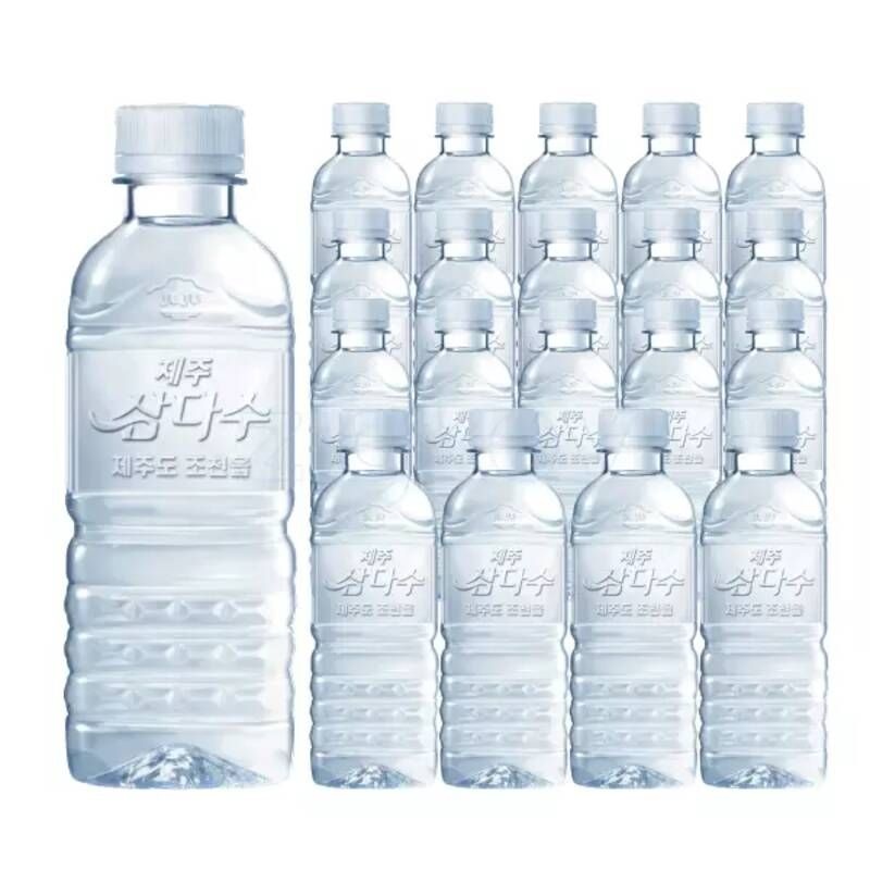 제주 삼다수 무라벨 330ml 80개 생수 작은거 새벽배달
