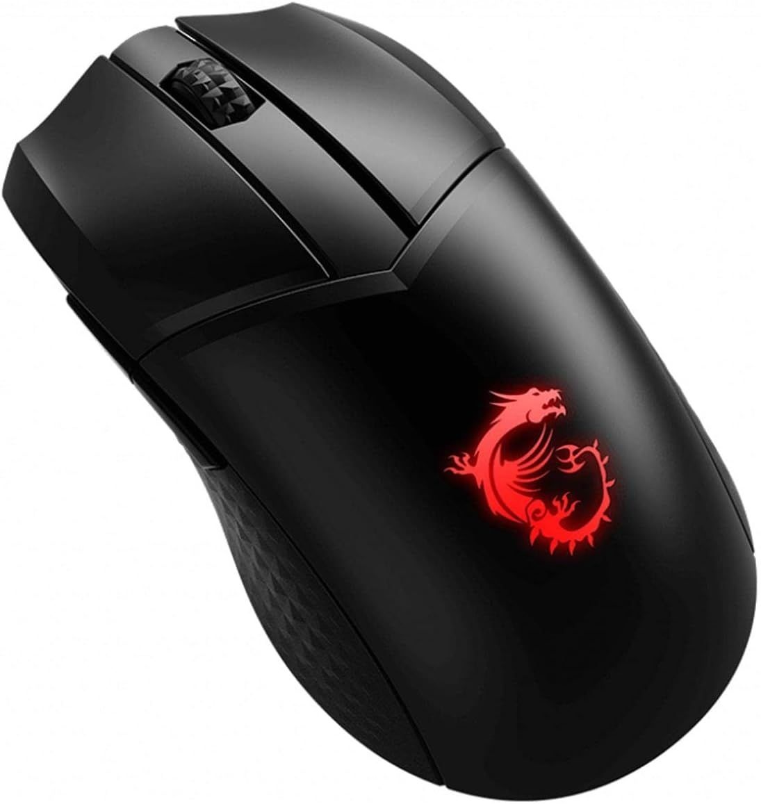 MSI 클러치 GM41 경량 무선 게이밍 마우스 및 충전 도크, 20,000 DPI, 60M 오므론 스위치, 80시간 고속 배터리, RGB 미스틱