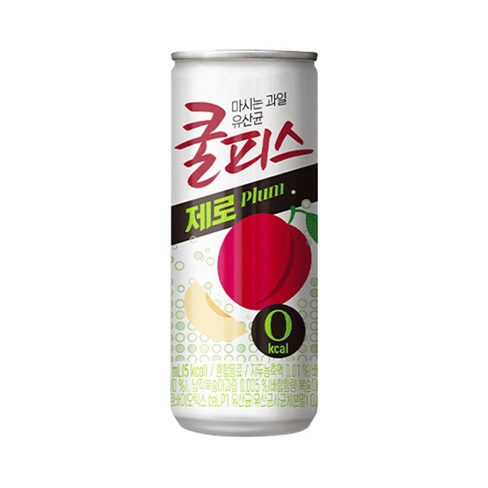 쿨피스 제로 자두 230ml 30입 제로음료 자두음료