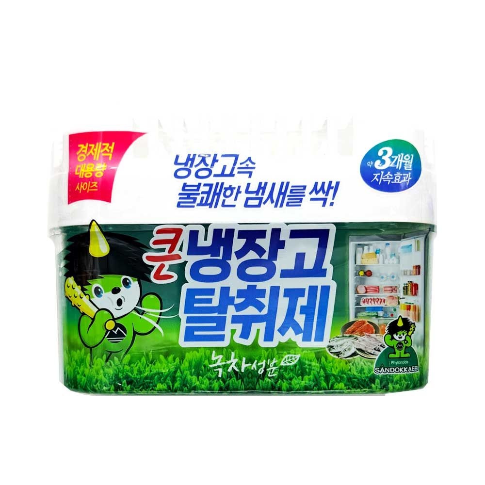 산도깨비 큰냉장고 탈취제 녹차 420g