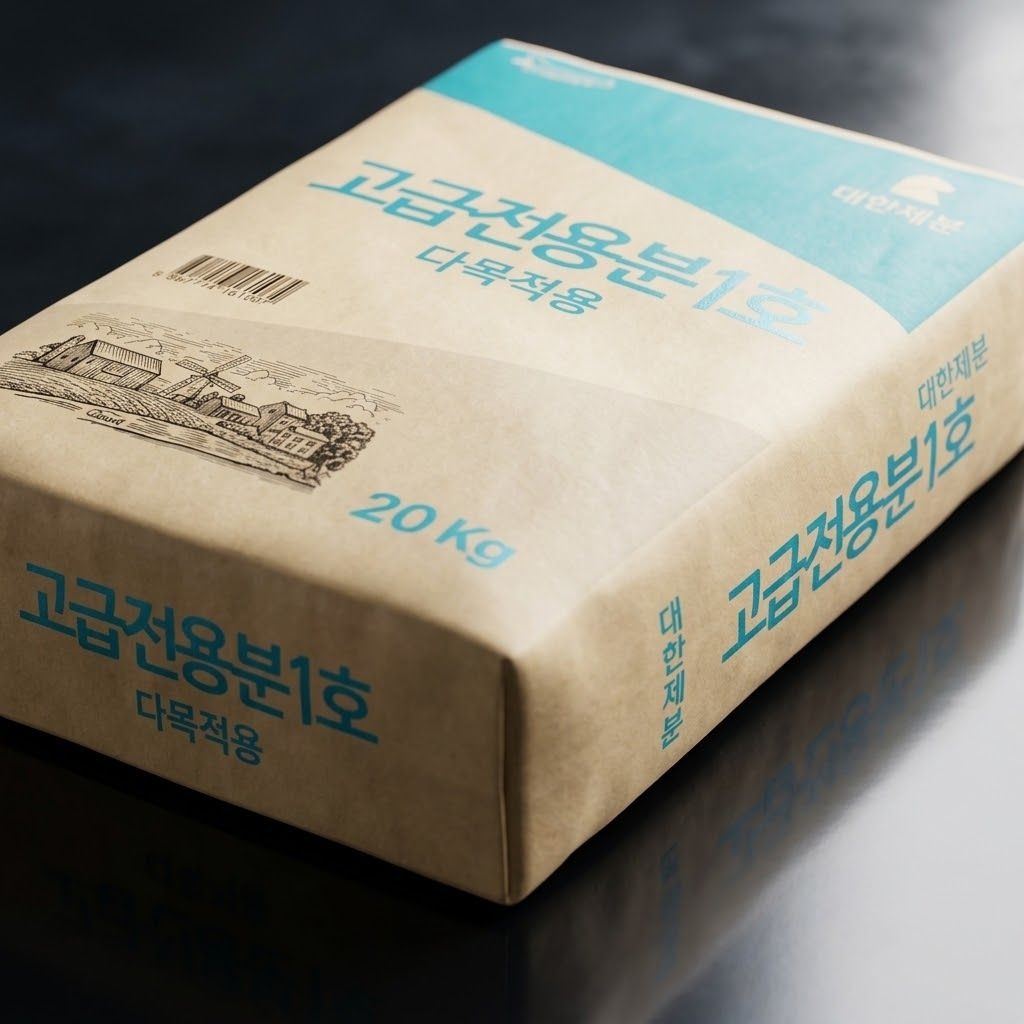 곰표 대한제분 제면 고급전용분1호 면용양조용냉면 20kg