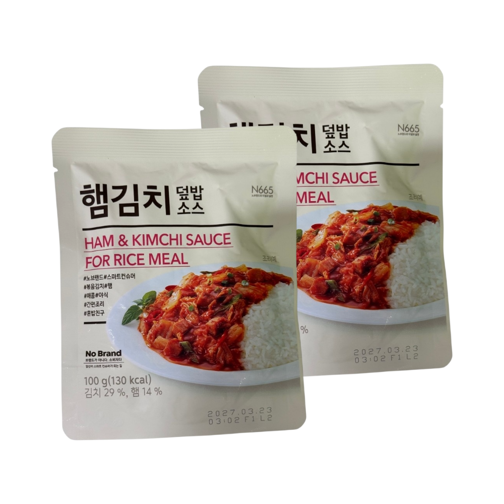 노브랜드 햄김치덮밥소스 100g x 2개