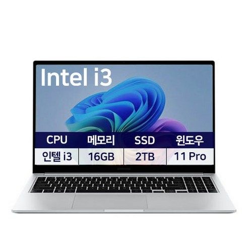 삼성 갤럭시북4 NT750XGR-A31A i3 16G 대학생 인강용 업무용 사무용 가성비노트북, 실버, 2TB, 16GB, WIN11 Pro