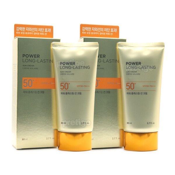 더페이스샵 파워 롱래스팅 선 크림 80ml x2개