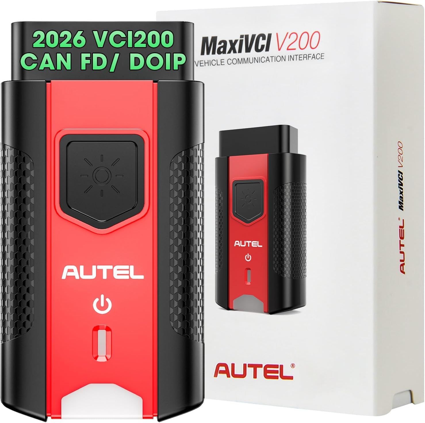 Autel MaxiVCI V200 VCI200 무선 진단 동글, 2026 VCI 200 OBD2 커넥터 어댑터, 스캐너 MK900BT MP900-BT MaxiSys MS906 PRO MX906 PRO-TS MK906