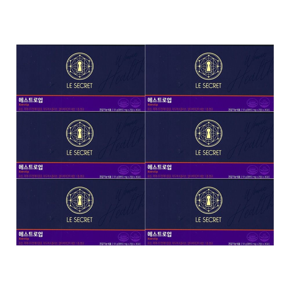 뉴트리원 르시크릿 에스트로업 1700mg x 30포 6개 / 써클
