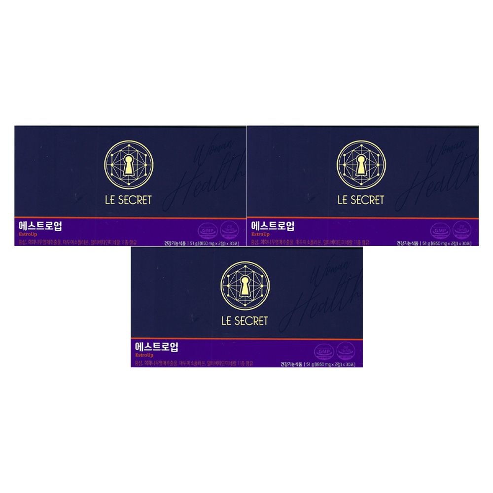 뉴트리원 르시크릿 에스트로업 1700mg x 30포 3개 / 써클
