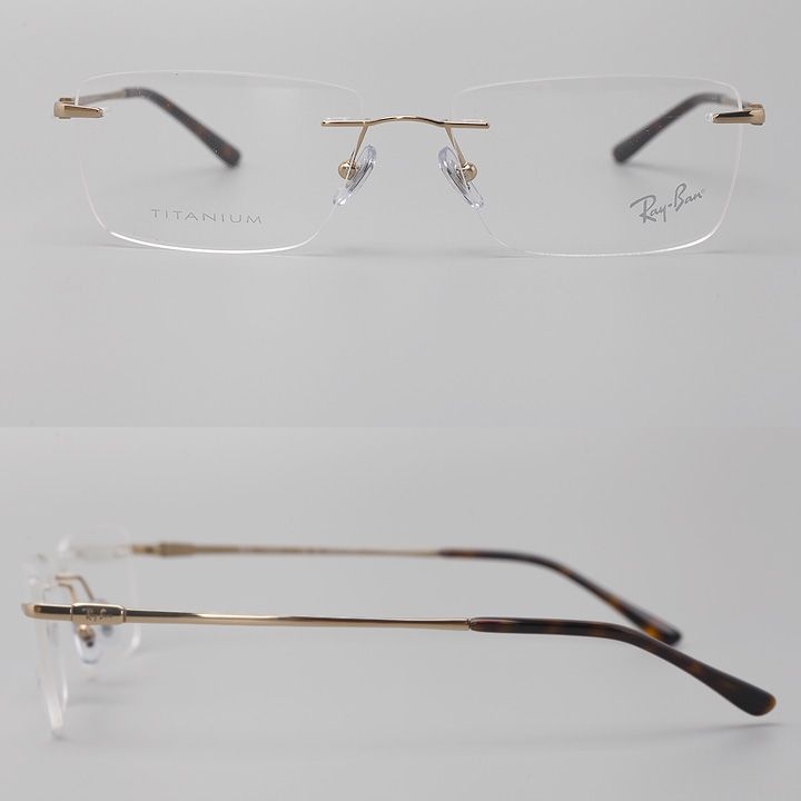 무게15.3g RB8781D 1251 56mm 레이벤 무테 티타늄안경