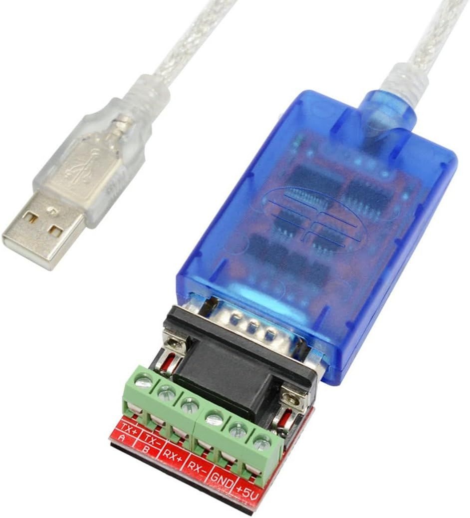 FTDI 칩 지원 Windows 10, 8, 7, XP 및 Mac ESD 보호 기능이 있는 Jeirdus USB-RS422 RS485 직렬 포트 컨버터 어댑터
